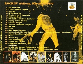 The King Elvis Presley, CD CDR Other, 1977, Rockin' Abilene