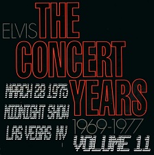 The King Elvis Presley, CDR, The Concert Years, Volume 11
