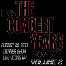 The King Elvis Presley, CDR, The Concert Years, Volume 2