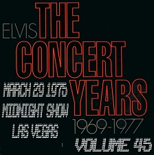 The Concert Years Volume 45