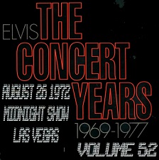 The Concert Years Volume 52