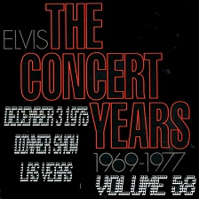 The Concert Years Volume 58