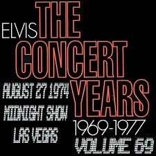 The King Elvis Presley, CDR, The Concert Years, Volume 69