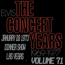 The Concert Years Volume 71