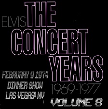 The King Elvis Presley, CDR, The Concert Years, Volume 8