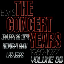 The King Elvis Presley, CDR, The Concert Years, Volume 80