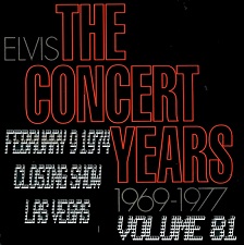 The Concert Years Volume 81