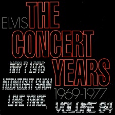 The Concert Years Volume 84