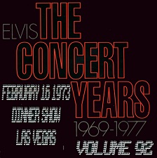 The King Elvis Presley, CDR, The Concert Years, Volume 92