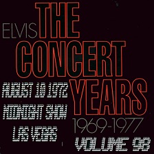 The Concert Years Volume 98