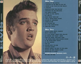 The King Elvis Presley, Back Cover / CD / Gospel / 07863-69408-2 / 1998