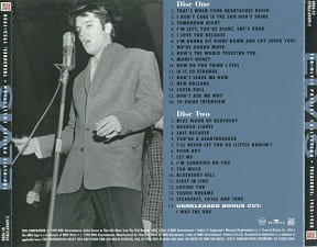The King Elvis Presley, Back Cover / CD / Treasures '53 to '58 / 07863-69409-2 / 1998
