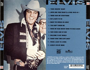 The King Elvis Presley, Back Cover / CD / Country Special Edition / 610583045420 / 2000