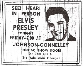 Lubbock, Texas, Johnson-Connelley Pontiac Show Room