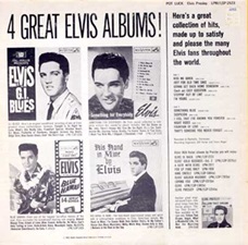 The King Elvis Presley, album, RCA lsp-2523, 1962, Kiss Me Quick