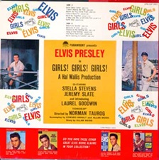 The King Elvis Presley, Front Cover / LP / GIRLS! GIRLS! GIRLS! / lsp-2621 / 1962