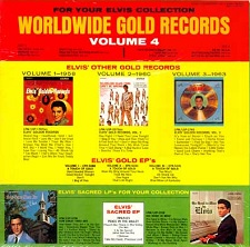 Elvis' Gold Records Volume 4