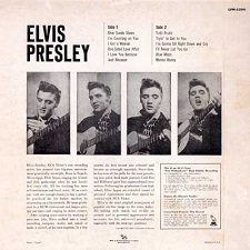 The King Elvis Presley, Back Cover / LP / Elvis Presley / LPM-1254 / 1956