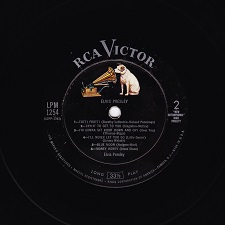 The King Elvis Presley, Side B / LP / Elvis Presley / LPM-1254 / 1956
