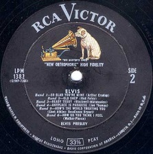 The King Elvis Presley, Side B / LP / Elvis Presley / LPM-1382 / 1956