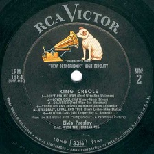 The King Elvis Presley, Side B / LP / King Creoley / LPM-1884 / 1958