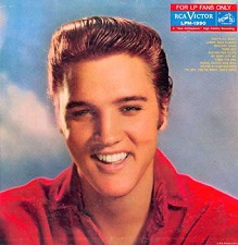 The King Elvis Presley, Front Cover / LP / For LP Fans Only / lpm-1990 / 1959