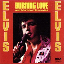 The King Elvis Presley, LP, Camden, cas-2595, 1972, Burning Love And Hits From His Movies Vol. 2