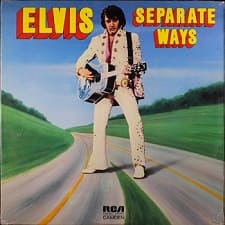The King Elvis Presley, LP, Camden, cas-2611, 1972, Separate Ways