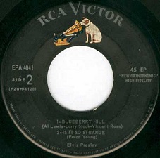 The King Elvis Presley, Side B, EP, Just For You, EPA-4041, 1957