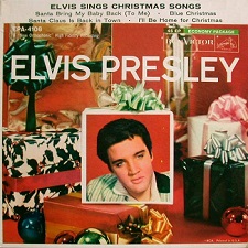 The King Elvis Presley, Front Cover, EP, Elvis Sings Chrismas Songs, EPA-4108, 1957