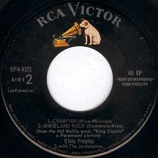 The King Elvis Presley, Side B, EP, King Creole Volume 2, EPA-4321, 1958