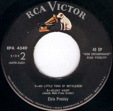 The King Elvis Presley, Side B, EP, Christmas With Elvis, EPA-4340, 1958