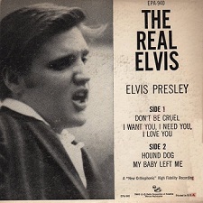 The King Elvis Presley, , Back Cover, EP, The Real Elvis, EPA-940, 1956