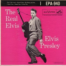 The King Elvis Presley, , Front Cover, EP, The Real Elvis, EPA-940, 1956
