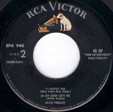 The King Elvis Presley, , Side B, EP, The Real Elvis, EPA-940, 1956