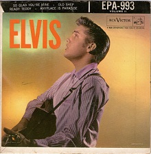 The King Elvis Presley, , Front Cover, EP, Elvis, Volume 2, EPA-993, 1956