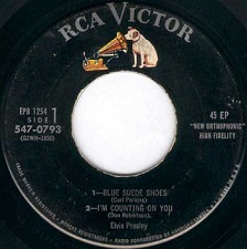 The King Elvis Presley, , Side A, EP, Elvis Presley, EPB-1254, 1956