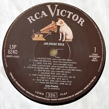 The King Elvis Presley, LP, FTD, 506020-975007, April 6, 2010, Jailhouse Rock