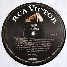 The King Elvis Presley, LP, FTD, 506020-975022, October 21, 2011, Elvis Sings Guitar Man