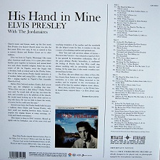 The King Elvis Presley, LP, FTD, 506020-975039, March 6, 2012, His Hand In Mine