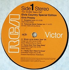 The King Elvis Presley, LP, FTD, 506020-975051, October, 2012, Elvis Country - special edition