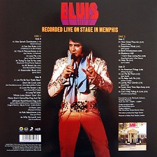 The King Elvis Presley, LP, FTD, 506020-975061, September 12, 2013, Elvis Recorded Live On Stage In Memphis