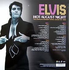 The King Elvis Presley, LP, FTD, 506020-975068, September 4, 2014, Hot August Night