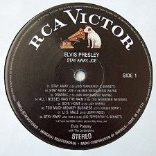 The King Elvis Presley, LP, FTD, 506020-975073, June 6, 2014, Stay Away Joe