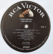 The King Elvis Presley, LP, FTD, 506020-975073, June 6, 2014, Stay Away Joe