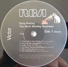 The King Elvis Presley, LP, FTD, 506020-975112, June 28, 2017, Too Much Monkey Business