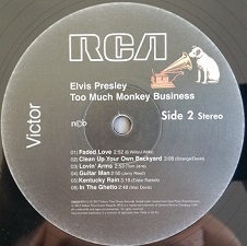 The King Elvis Presley, LP, FTD, 506020-975112, June 28, 2017, Too Much Monkey Business