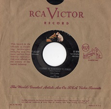 The King Elvis Presley, Sun Back, Single, RCA 20-6357, 1955, Mystery Train / I Forgot To Remember To Forget