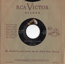 The King Elvis Presley, Sun Cover, Single, That's All Right / Blue Moon Of Kentucky, rca476380, 1956