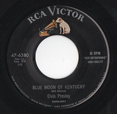 The King Elvis Presley, Sun Cover, Single, That's All Right / Blue Moon Of Kentucky, rca476380, 1956